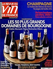La Revue du Vin de France 2014 - Champagnes Blanc de Blancs palmares - Francis Boulard
